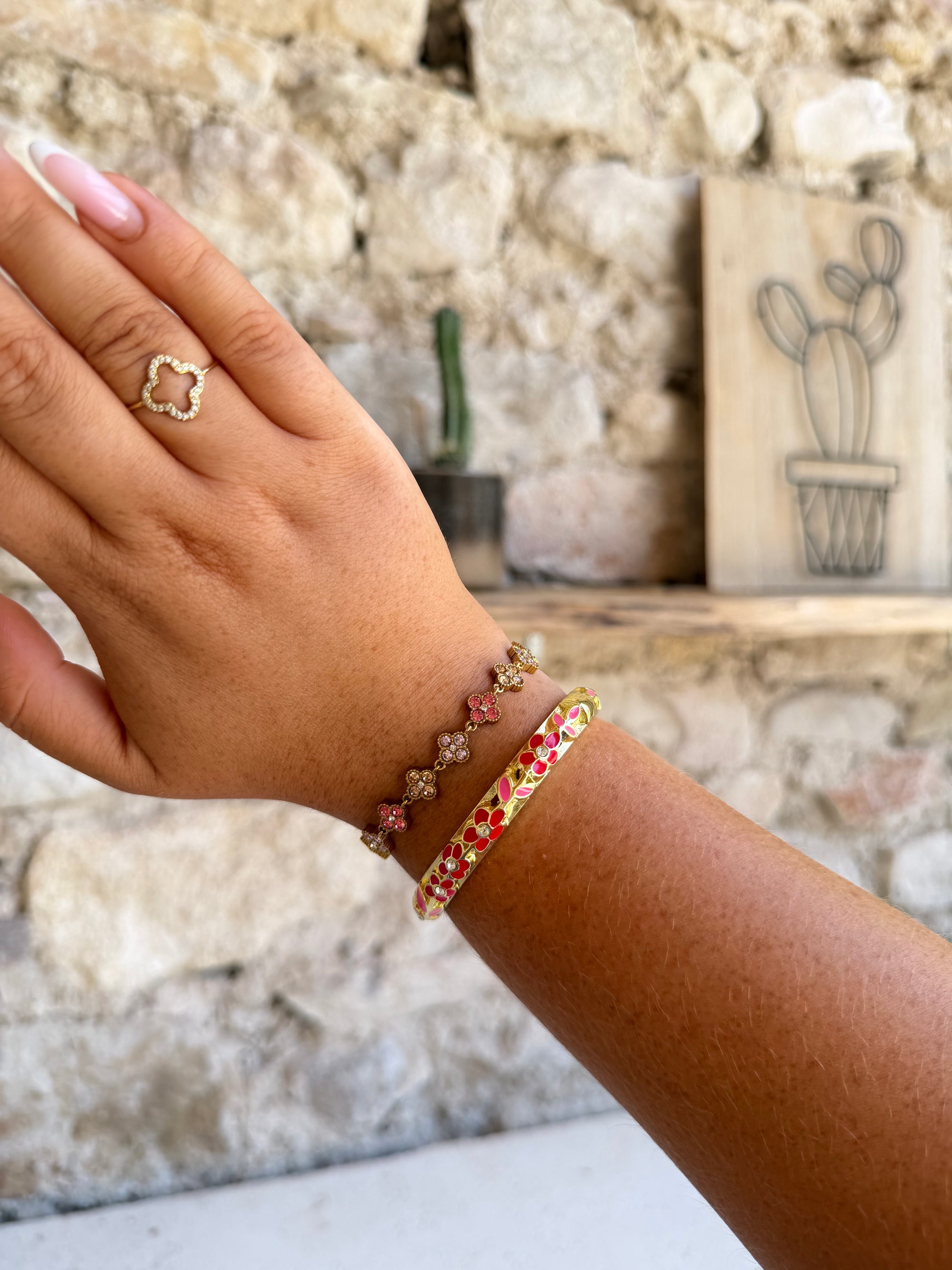 JONC MAJORQUE ROSE &amp; ROUGE