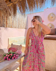ROBE SELMA FUSHIA