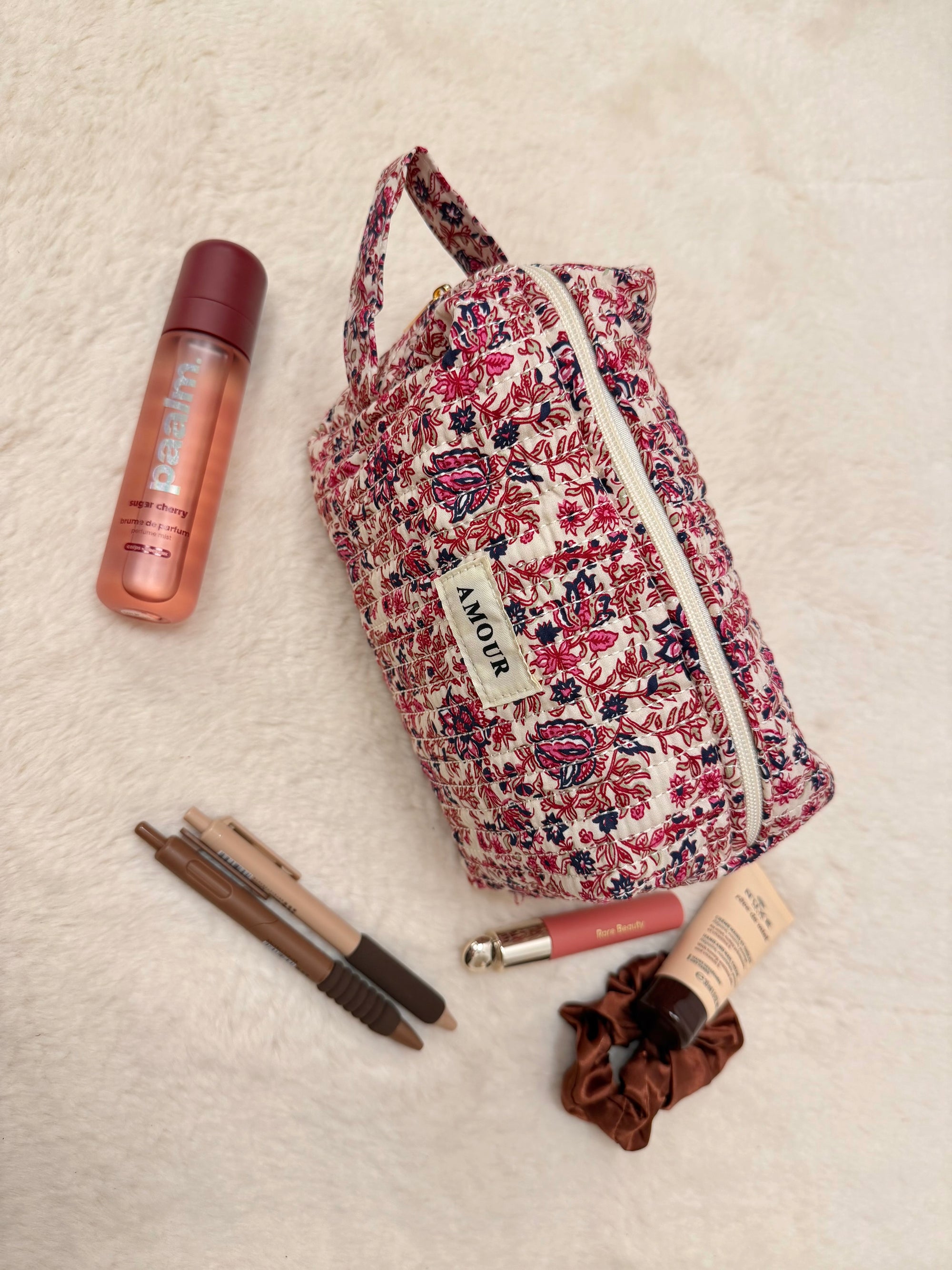 TROUSSE AMOUR ROSE FLEURIE