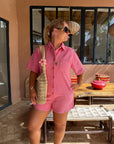 COMBI-SHORT NOÉE FUSHIA