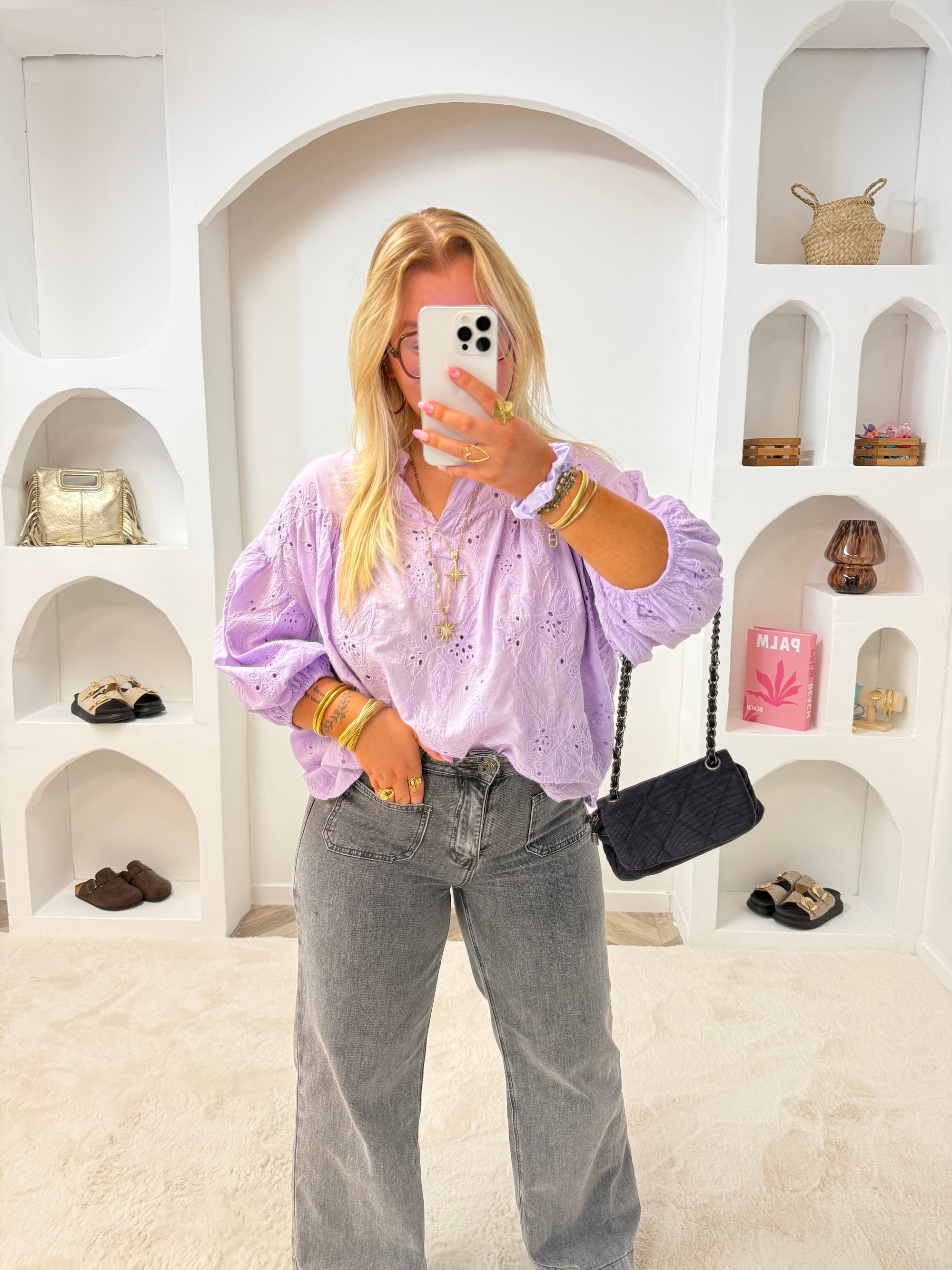 BLOUSE AVA LILA