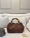 SAC CLÉO SUÉDINE MARRON