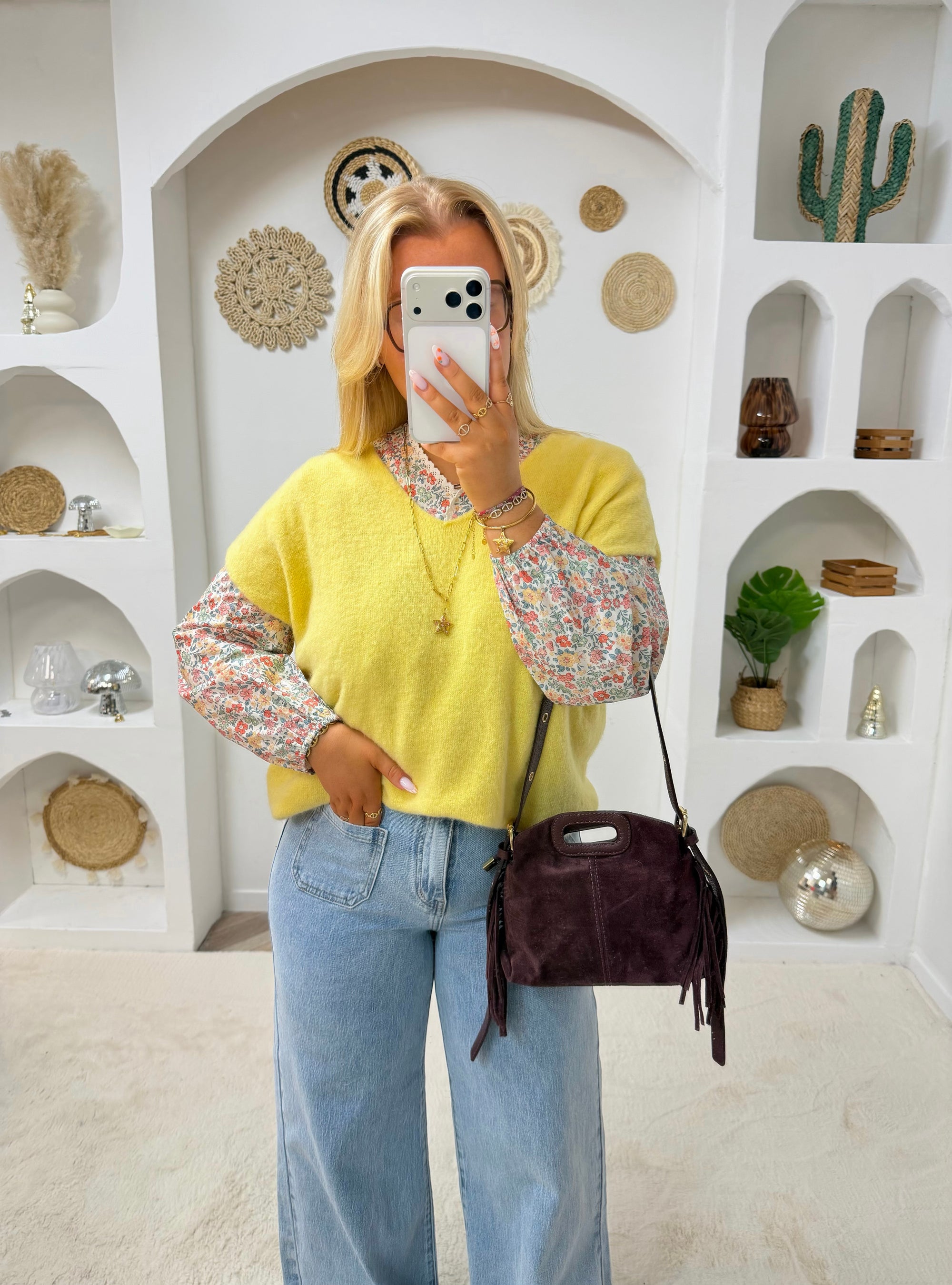 PULL LYSE JAUNE