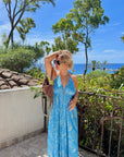ROBE DOLCE BLEU CIEL