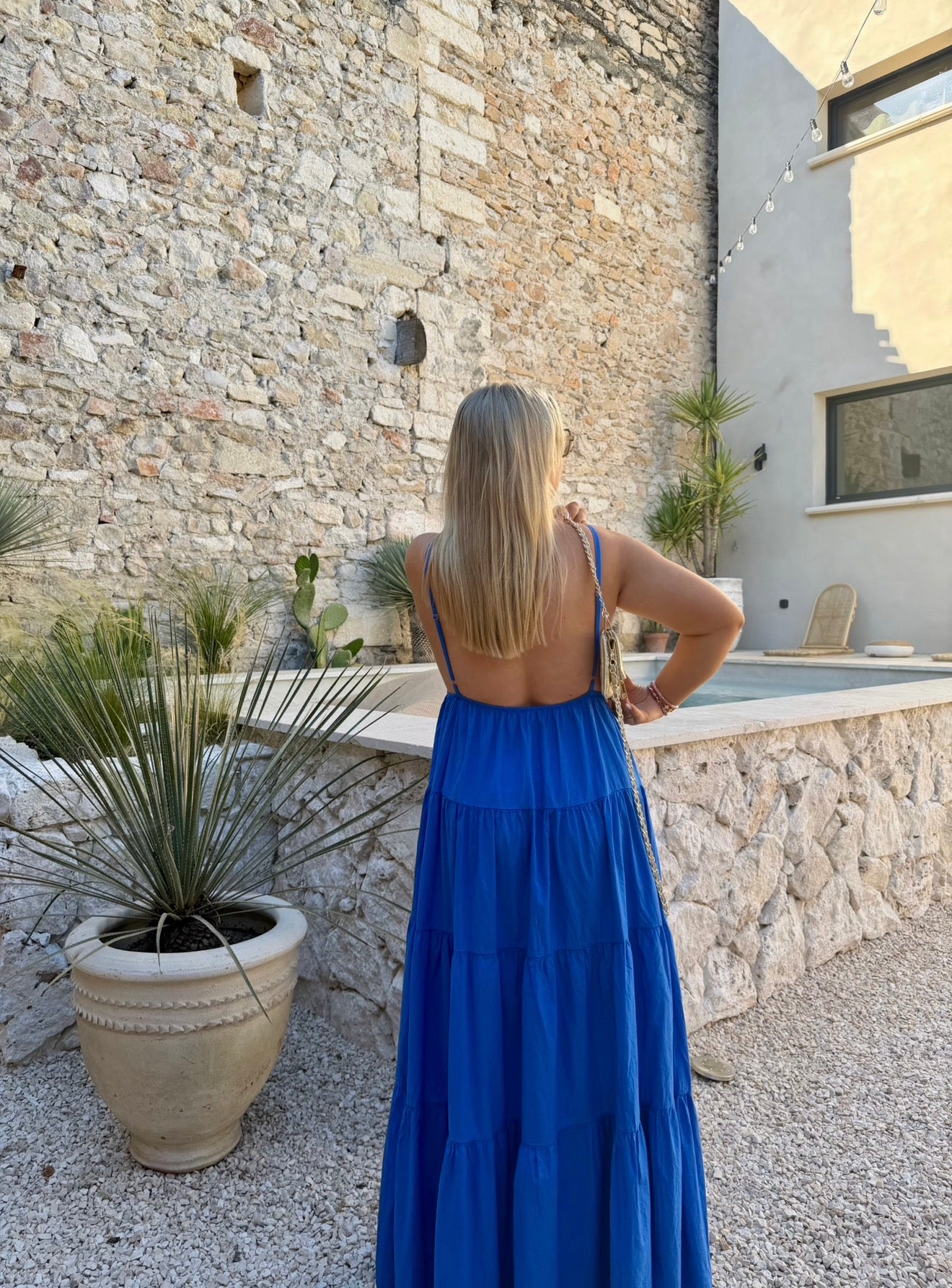 ROBE SOLEIL BLEU ROI