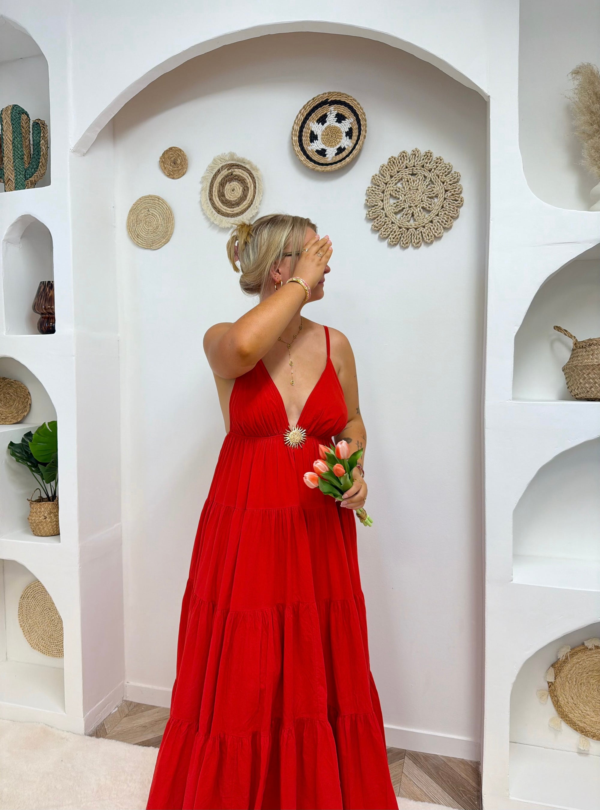 ROBE SOLEIL ROUGE