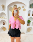 HAUT ADÉLINE ROSE FONCÉ