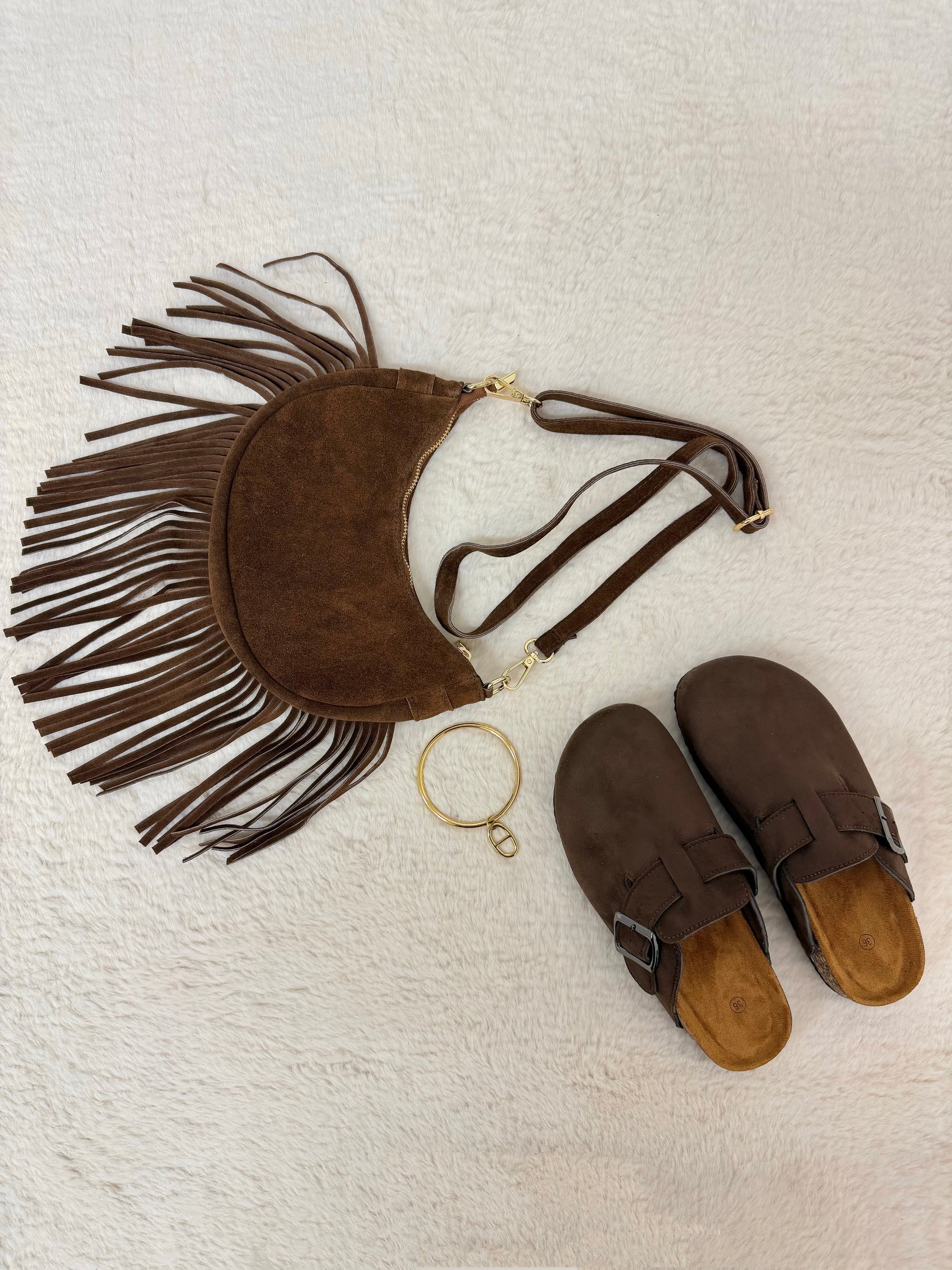 MULES LOLA MARRON