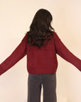 PULL LIA BORDEAUX