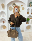 GILET CHLOÉ MARRON