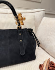 SAC CLÉO GRAINÉ NOIR