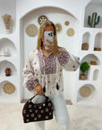 BLOUSE LILLY BORDEAUX