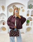 VESTE MADI BORDEAUX