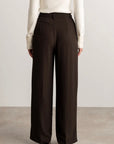 PANTALON BLANDINE MARRON