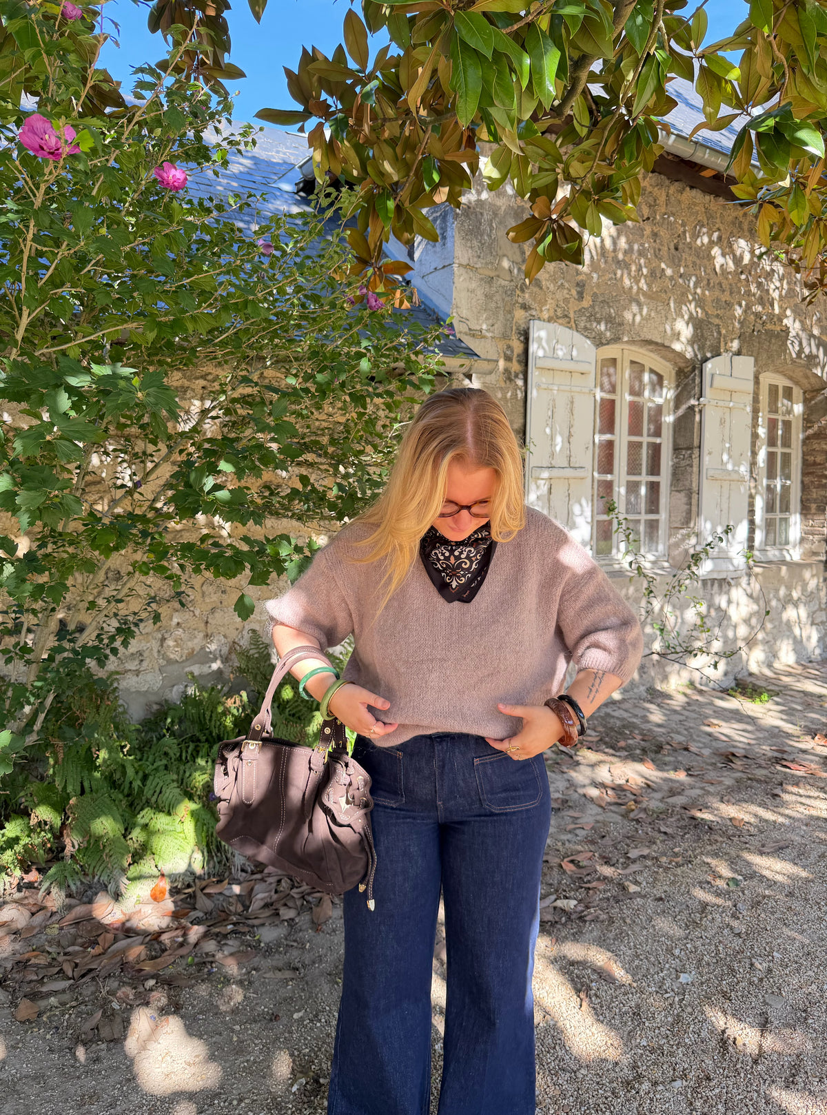 PULL ELÉA TAUPE