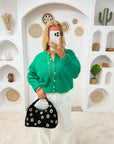 GILET CHLOÉ VERT