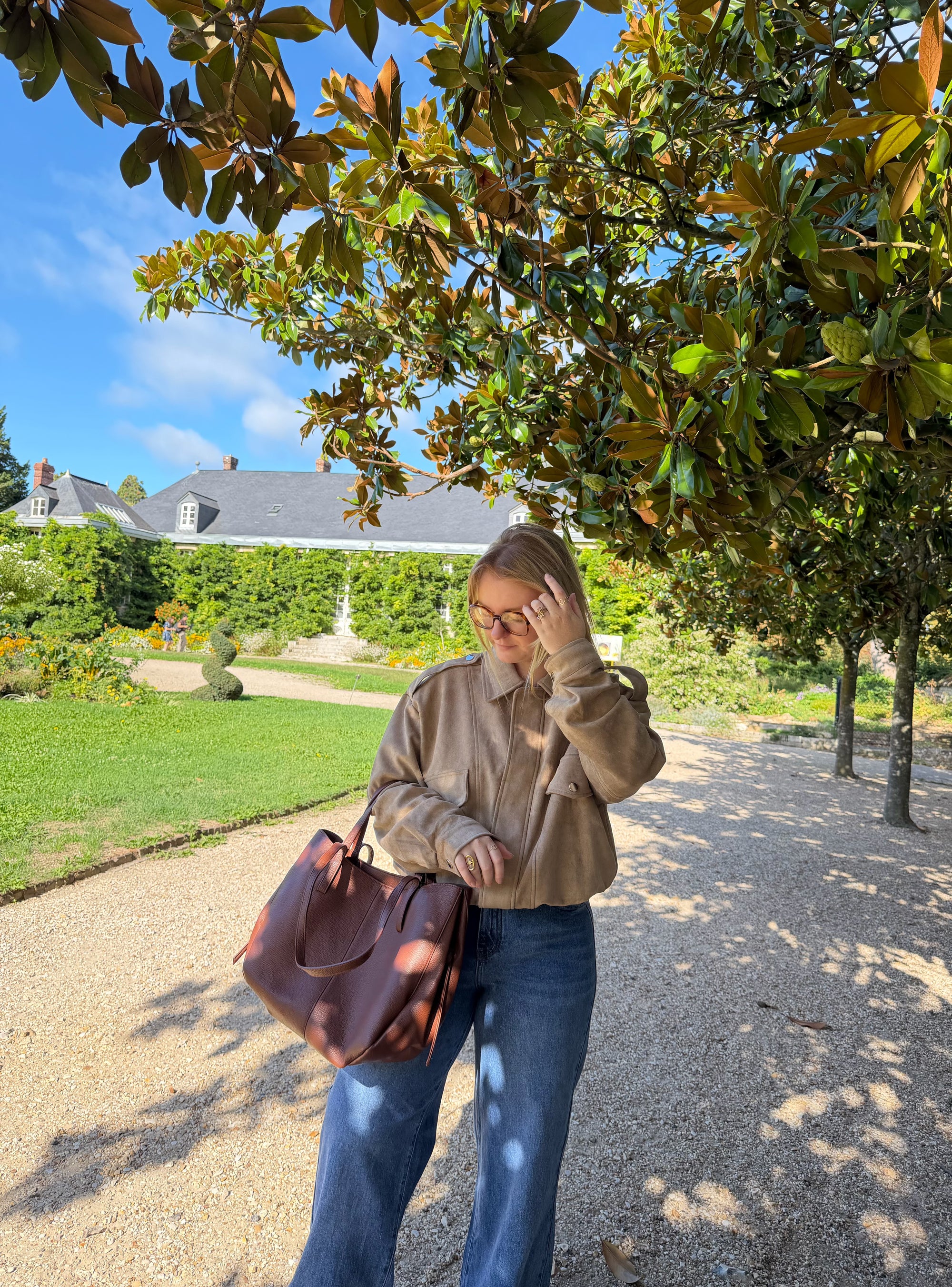 VESTE ÉDITH TAUPE