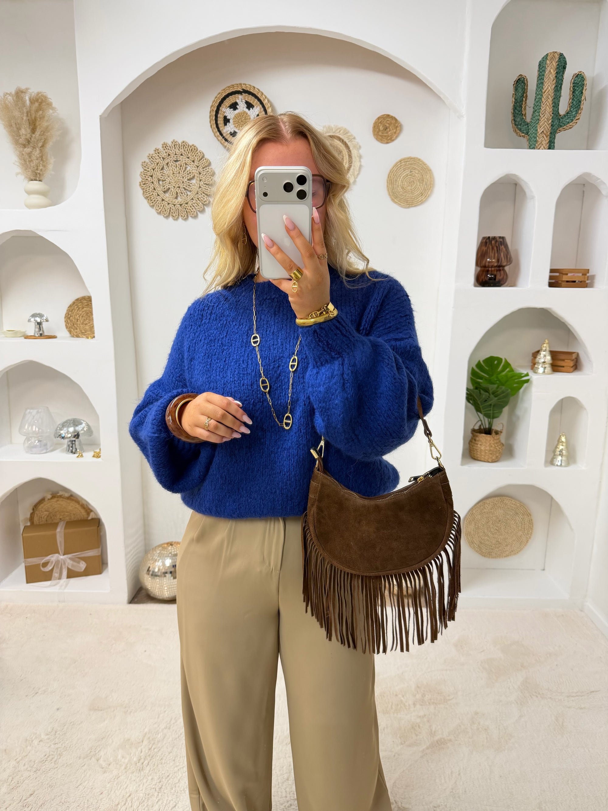 PULL ANALOU BLEU ROI