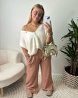 PANTALON LOU-ANN TERRACOTTA