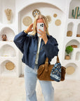 VESTE MADI BLEU MARINE