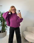 PULL OPALE VIOLET