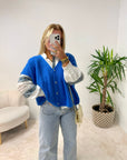 GILET NINON BLEU ROI