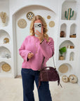 PULL MORGANE ROSE