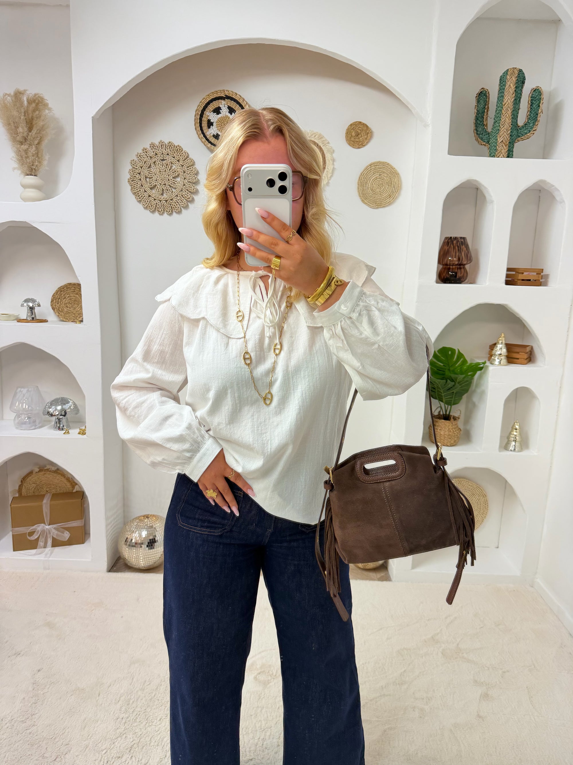 BLOUSE ALIE BLANCHE