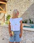 BLOUSE AMBRE BLANCHE