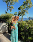 ROBE DOLCE TURQUOISE