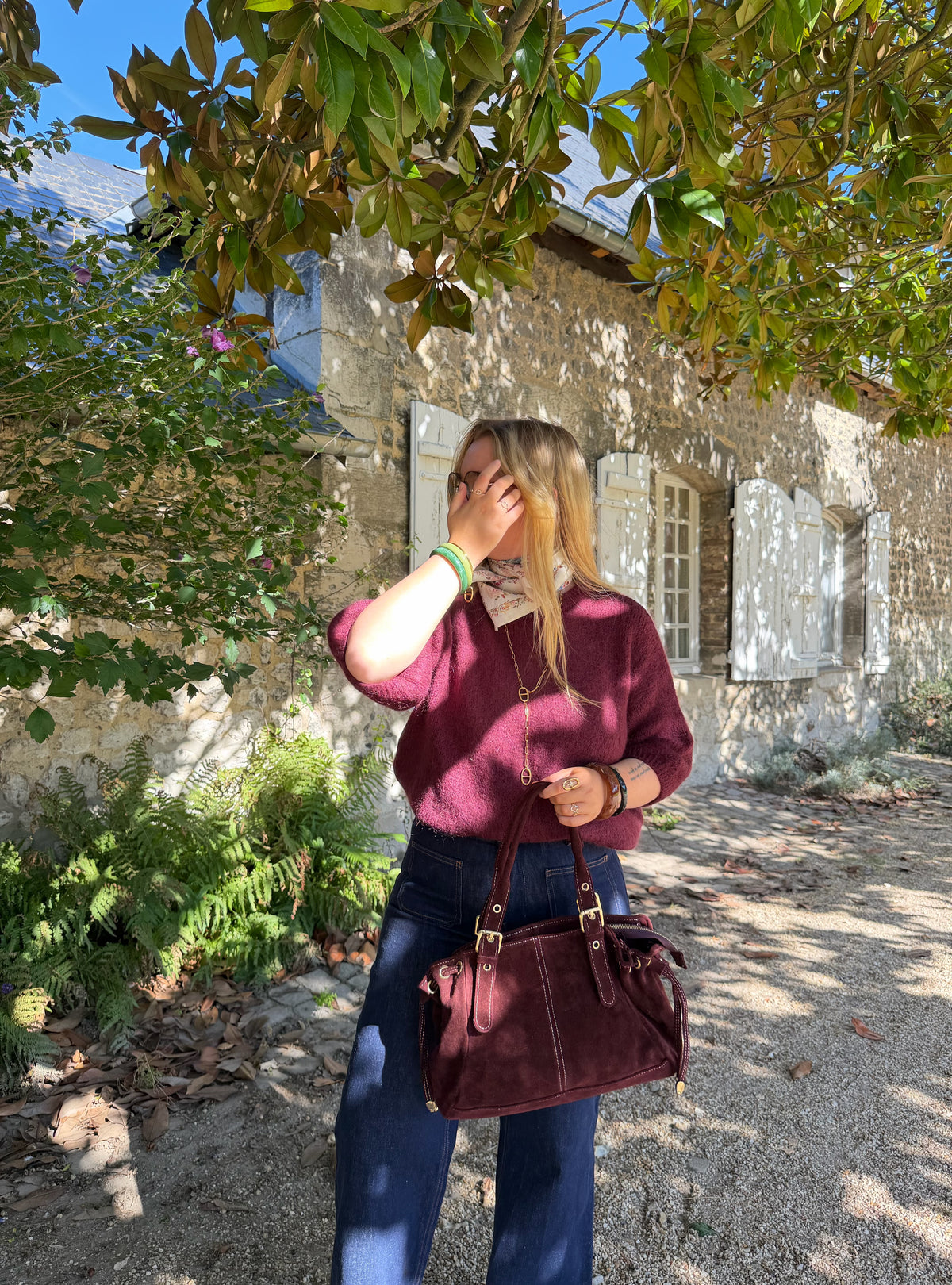 PULL ELÉA BORDEAUX