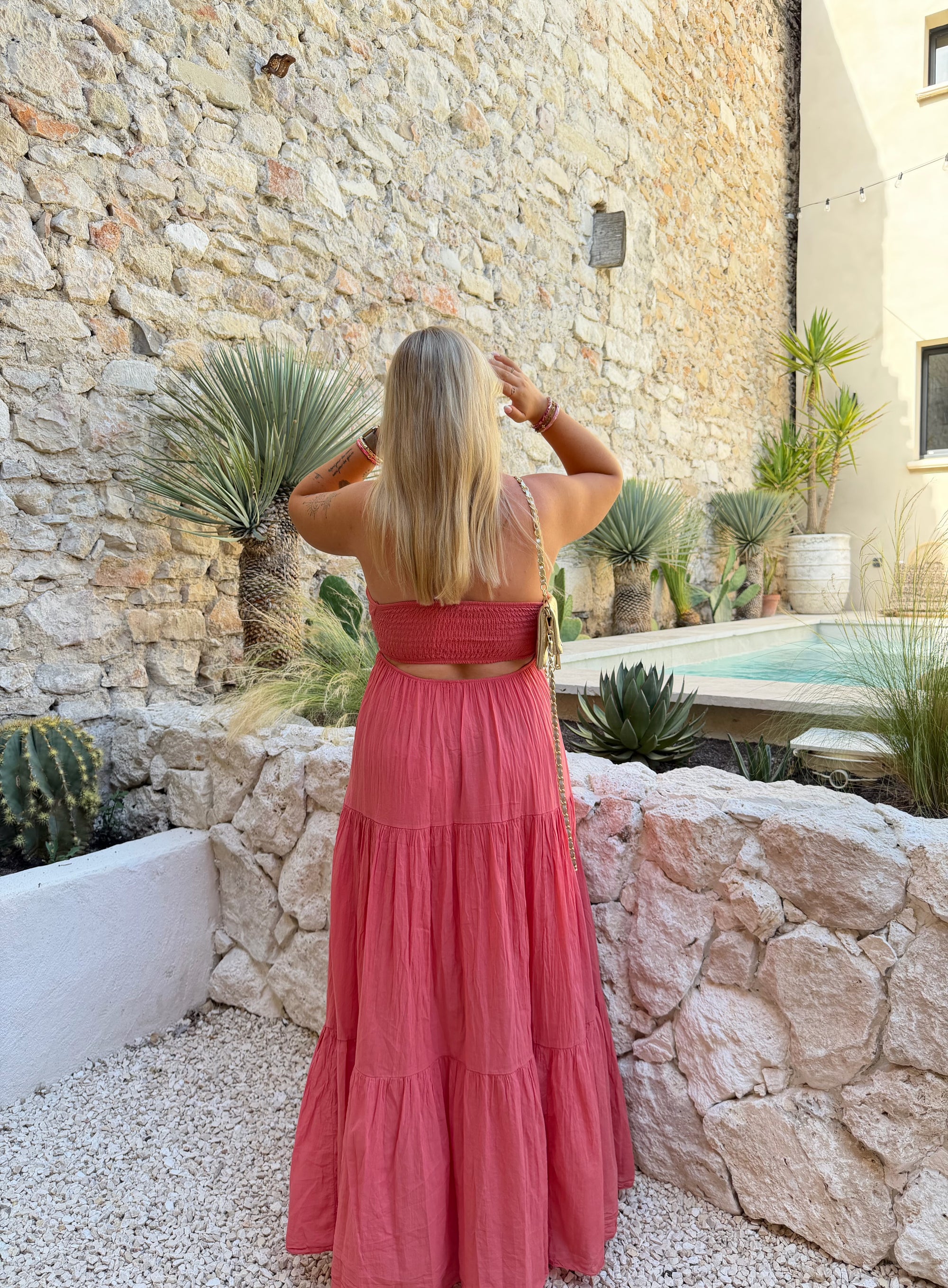 ROBE SOLEIL AELYS TERRACOTTA