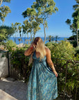 ROBE DOLCE BLEU ÉMERAUDE -  - EXPEDITION LE 18/07