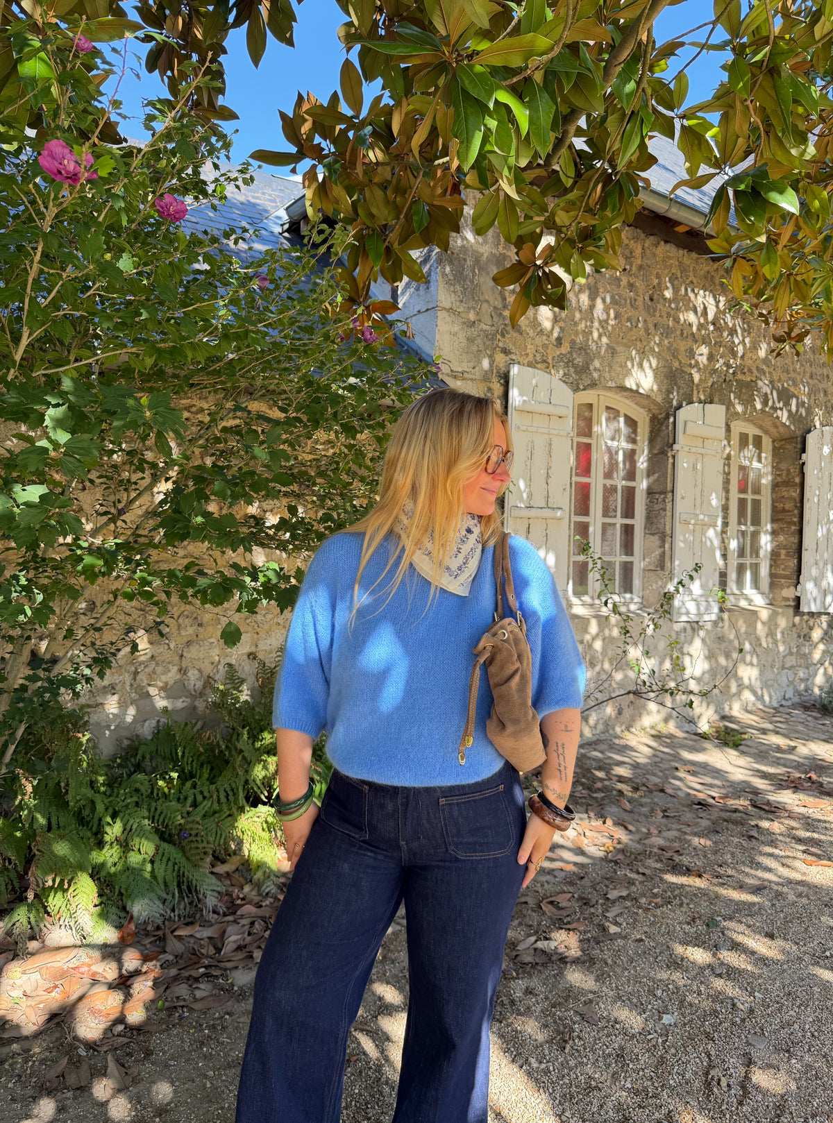 PULL ELÉA BLEU JEAN