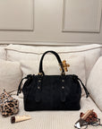 SAC CLÉO GRAINÉ NOIR
