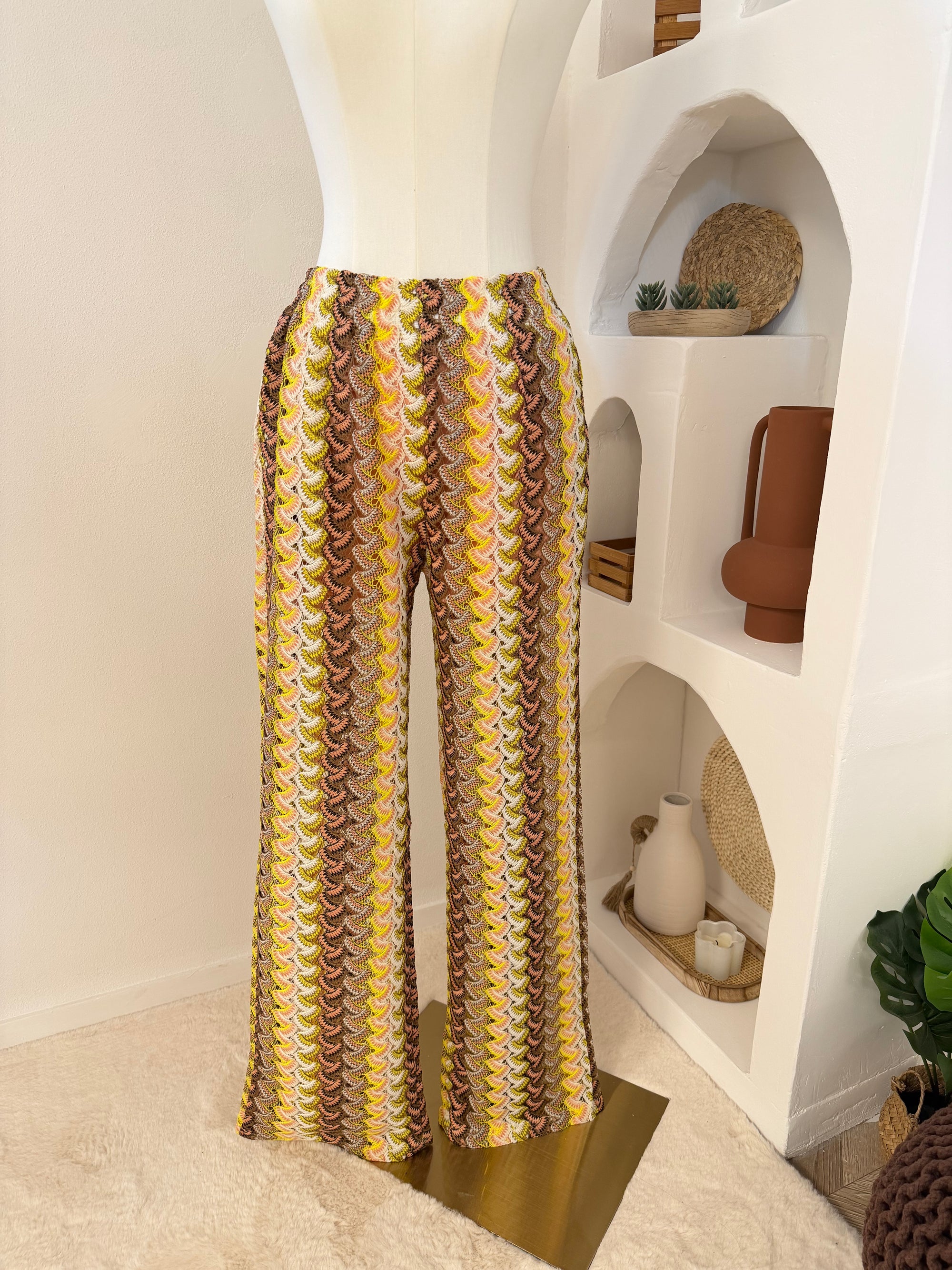 PANTALON IBIZA JAUNE