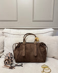 SAC CLÉO SUÉDINE FULL MARRON