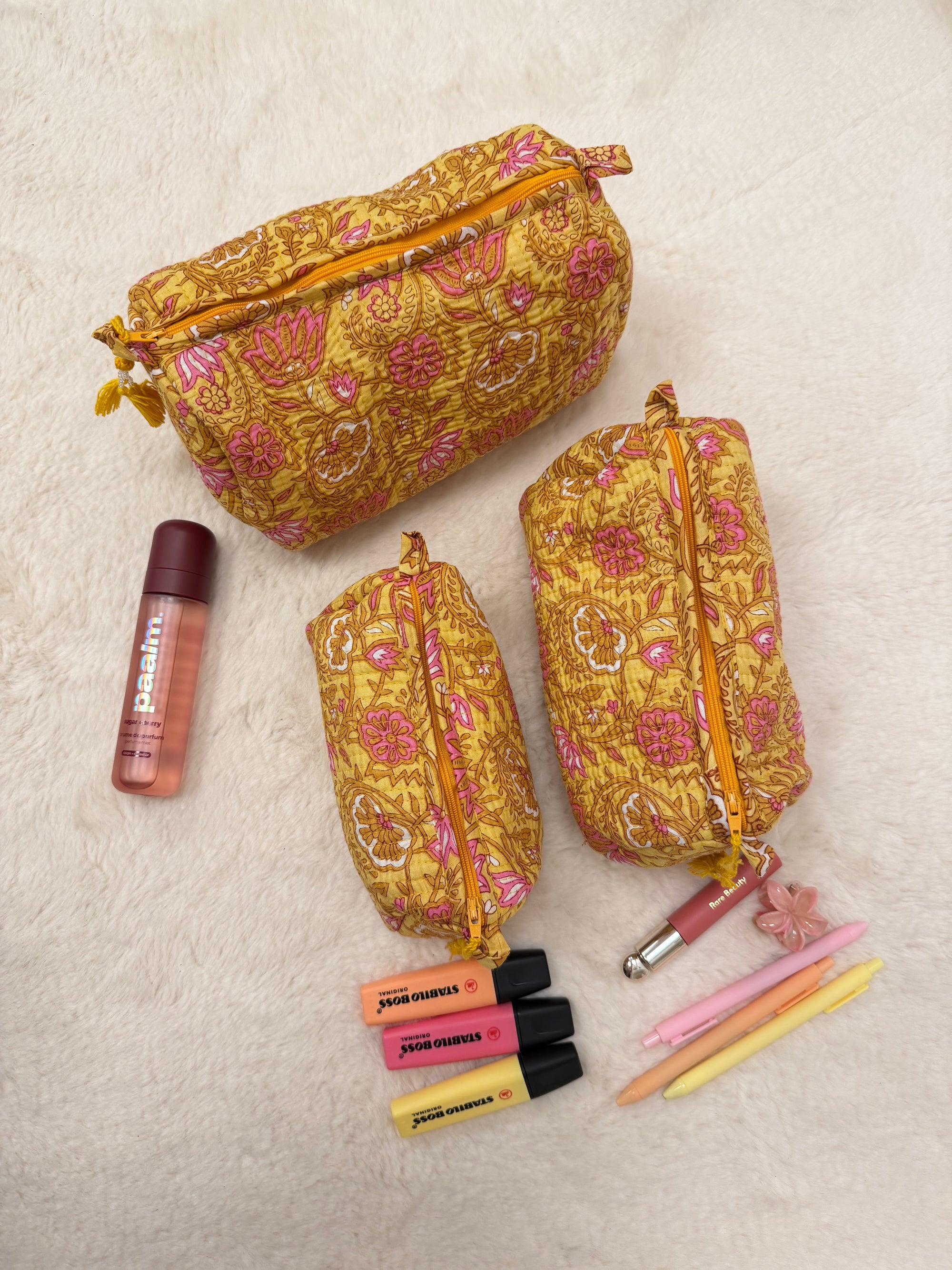 TROUSSE MATHILDE JAUNE