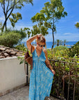 ROBE DOLCE BLEU CIEL