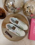 BASKET ÉTOILE MARRON & KAKI