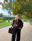 VESTE MAHAUT CHOCOLAT
