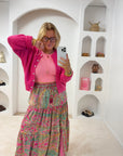 GILET CHLOÉ FUSHIA