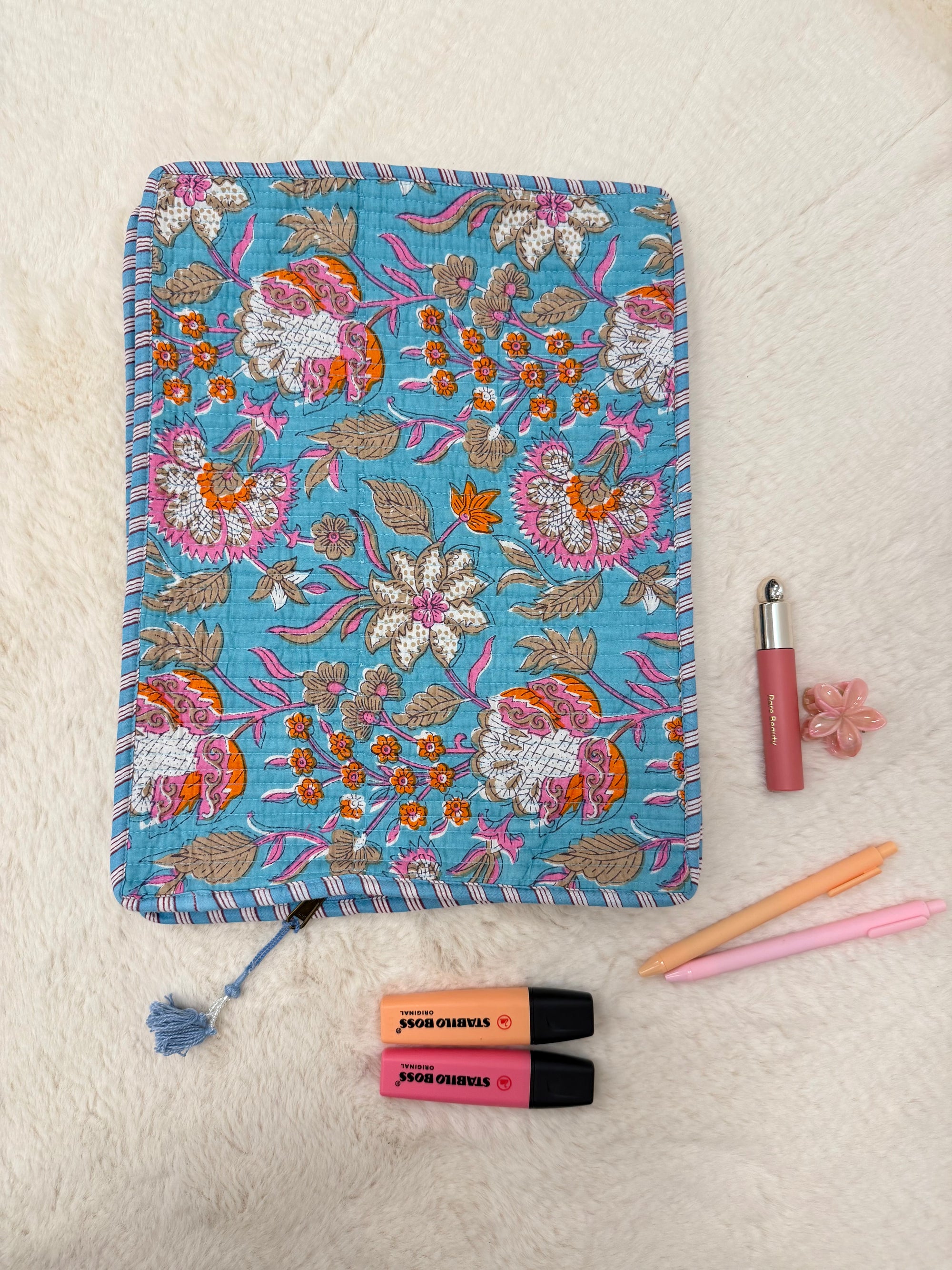 POCHETTE ORDINATEUR 15" BLEU