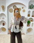 BLOUSE LILLY CHOCOLAT