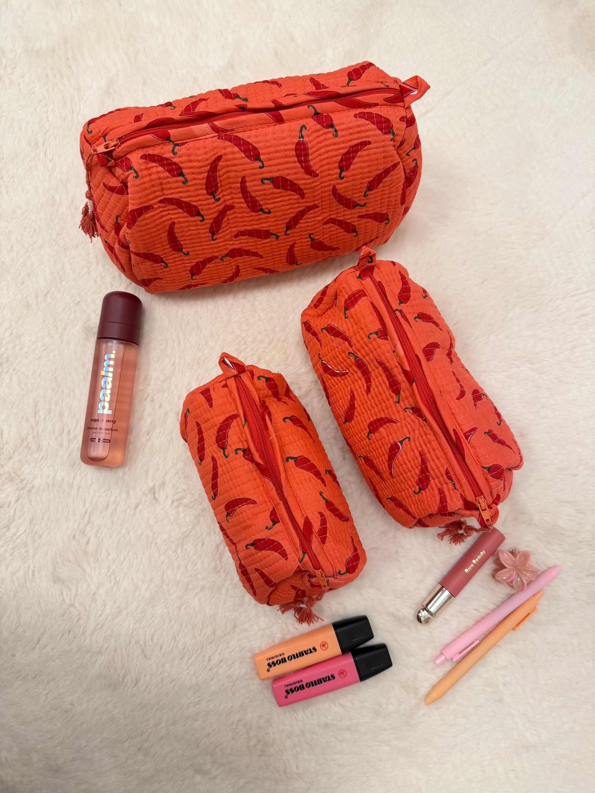 TROUSSE MATHILDE PIMENT ORANGE