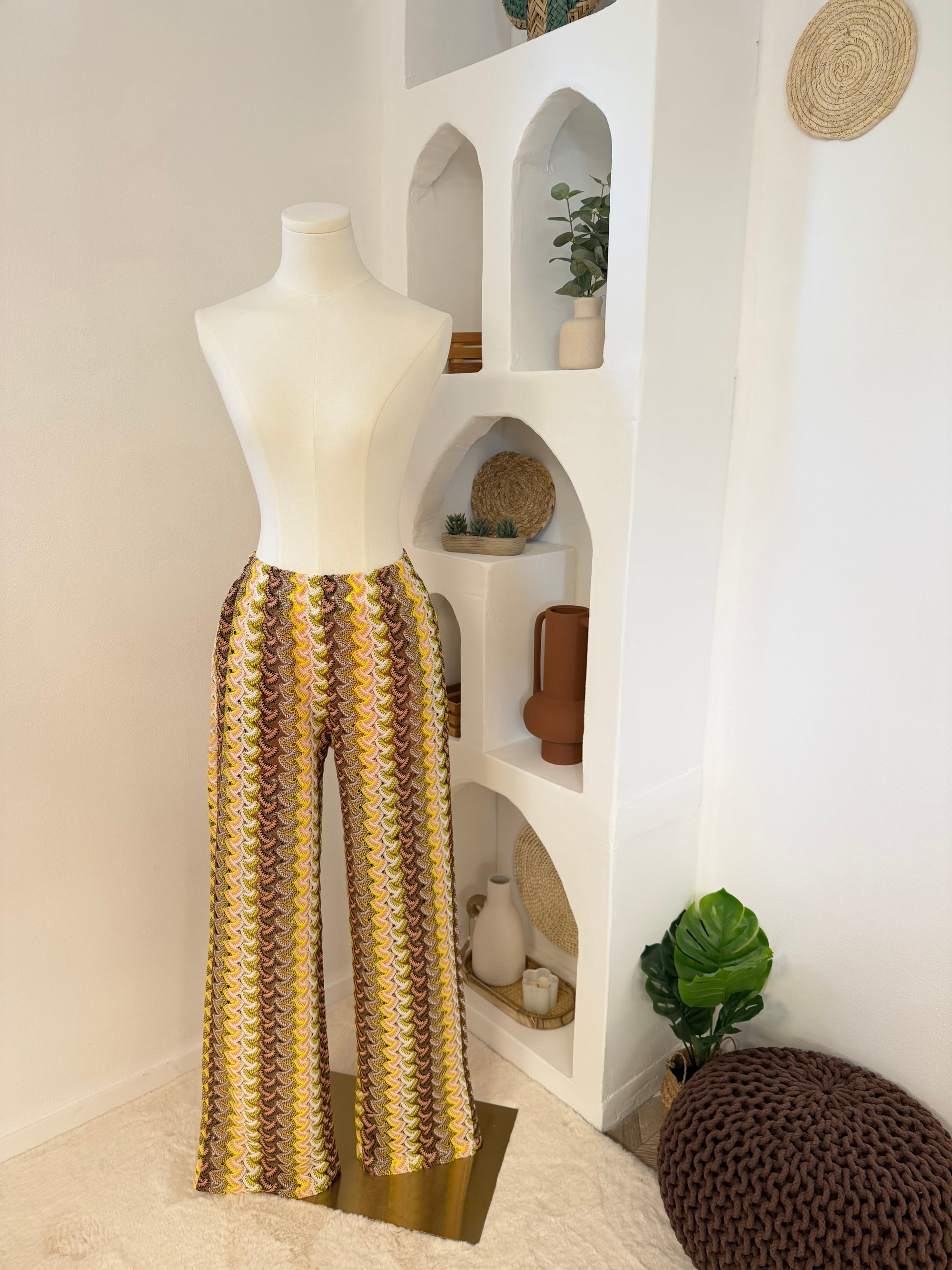 PANTALON IBIZA JAUNE