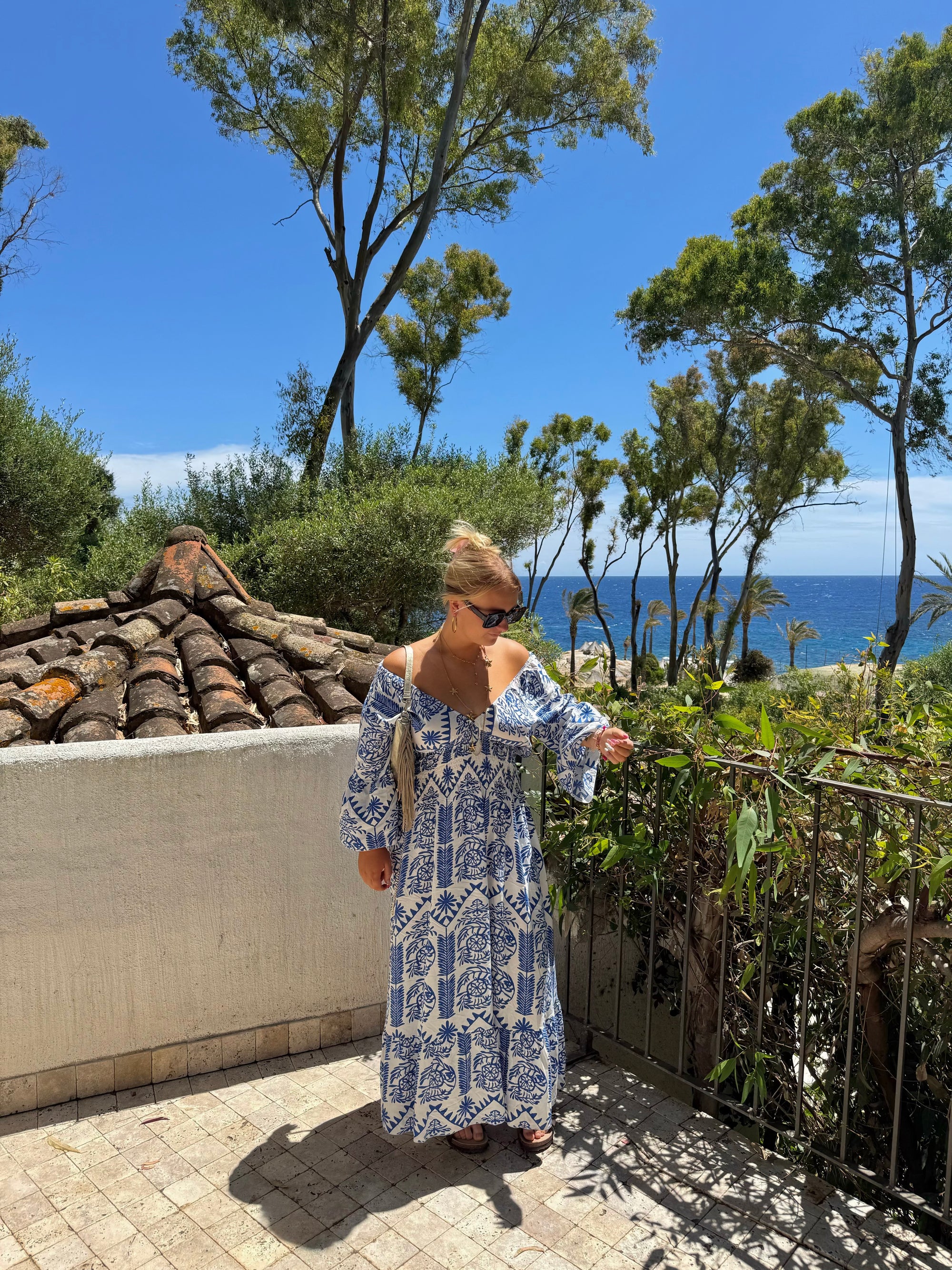 ROBE THAÏS BLEU ROI