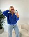 GILET CHLOÉ BLEU ROI