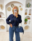 PULL CLÉA BLEU MARINE
