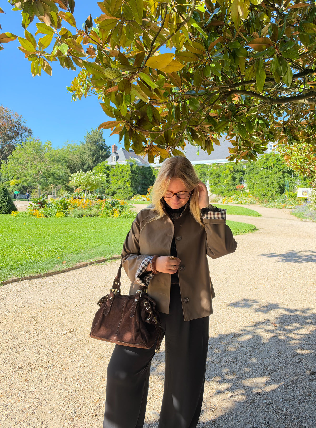 TRENCH APPOLINE CHOCOLAT